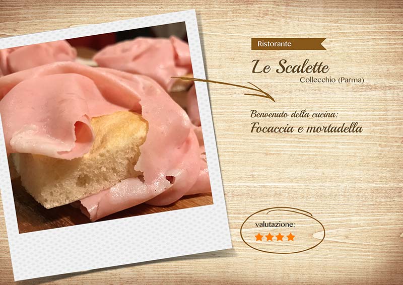 Ristorante le scalette-focaccia