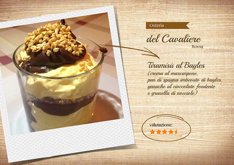 Osteria del Cavaliere - tiramisu