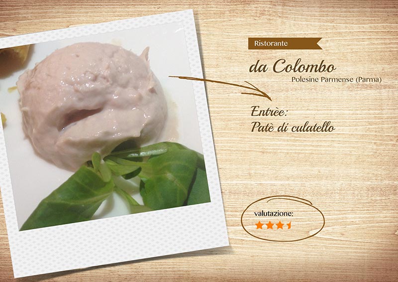 Ristorante da Colombo - pate