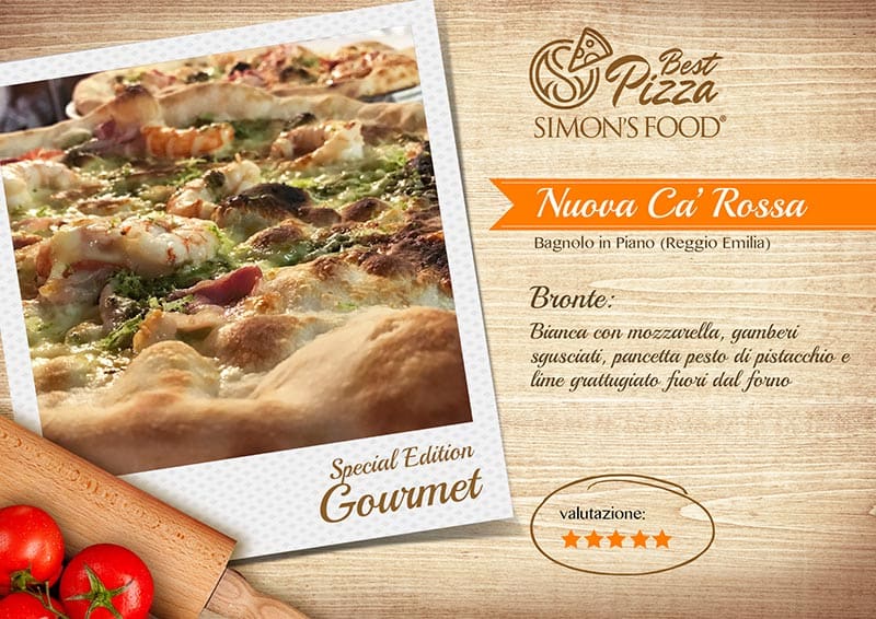 Pizzerie di Reggio Emilia scelte da Simon - Nuova Ca' Rossa