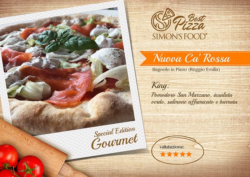 Pizzerie di Reggio Emilia scelte da Simon - Nuova Ca' Rossa