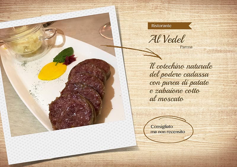 Ristorante Al Vedel - cotechino