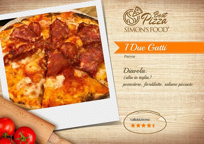 Pizzerie di Parma e dintorni scelte da Simon - I 2 Gatti