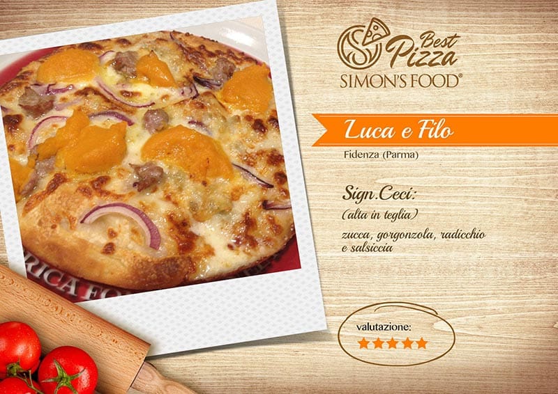 Pizzerie di Parma e dintorni scelte da Simon - Luca e Filo