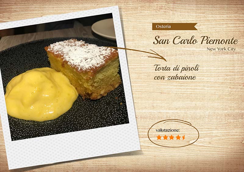 Ristorante Osteria San Carlo -torta-sito