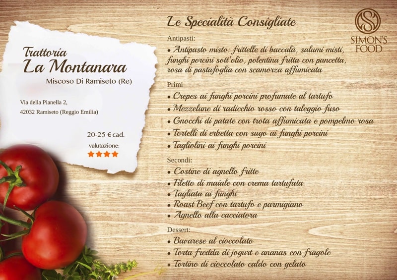 Trattoria La Montanara