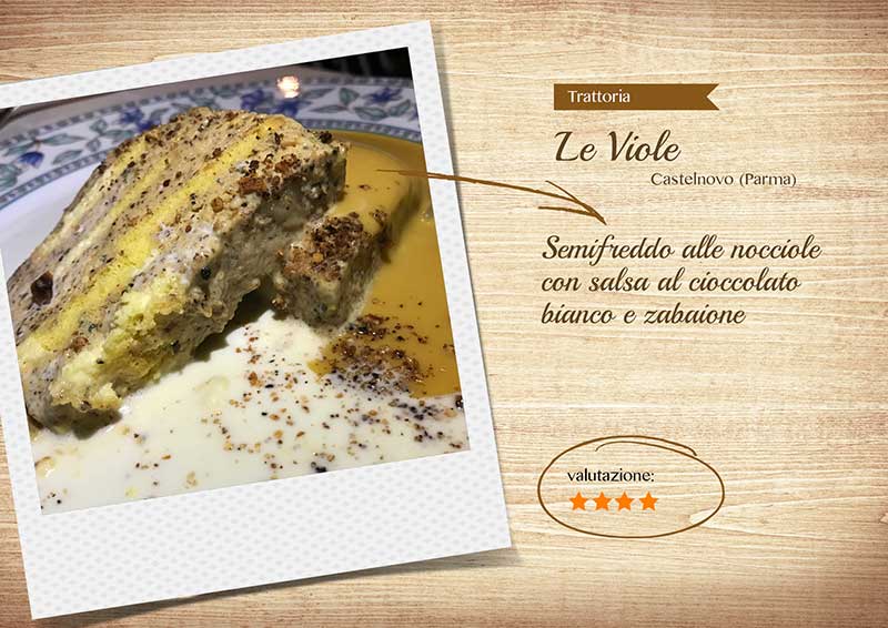 Trattoria Le Viole - semifreddo