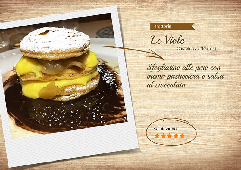 Trattoria Le Viole -sfogliatine