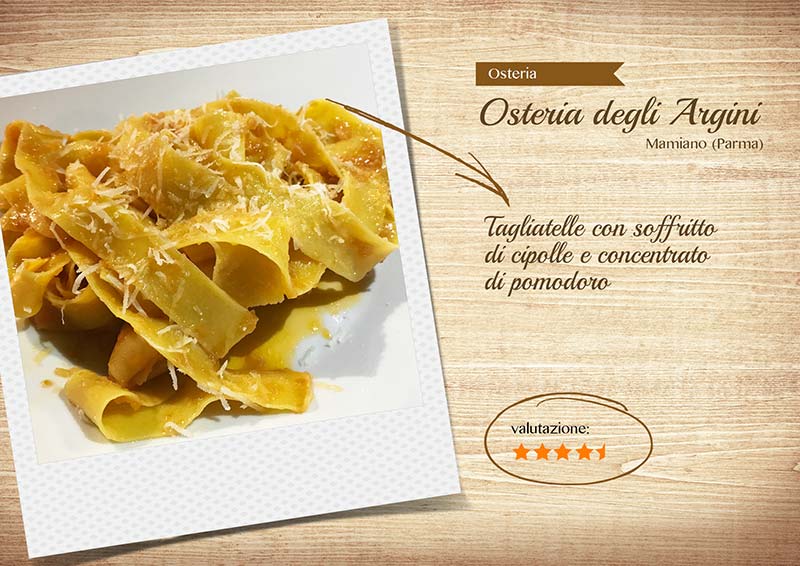 Osteria degli Argini - tagliatelle