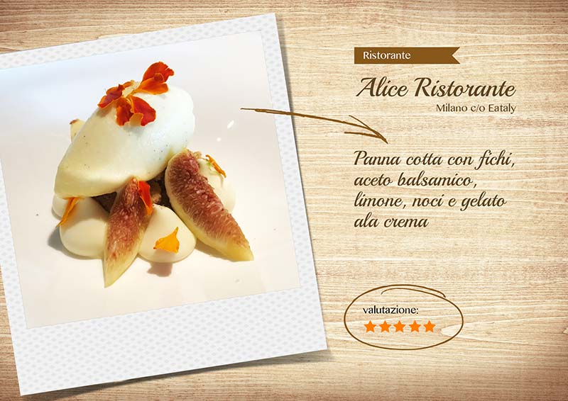 Alice Ristorante -pannacotta