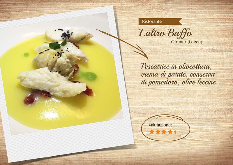 Ristorante Laltro Baffo - pescatrice