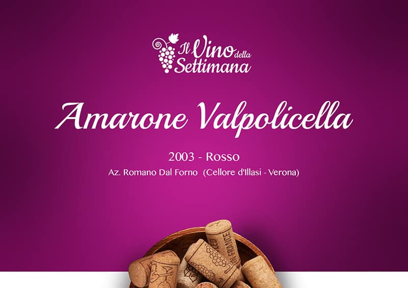 Copertina - Rubrica vino - Amarone