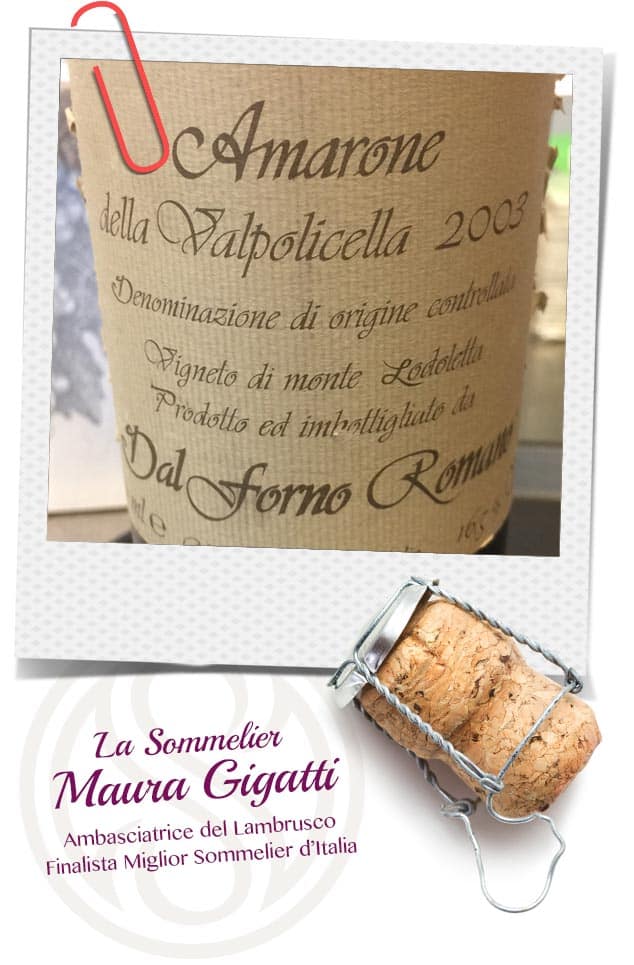 Foto- Rubrica vino – Amarone Pignol