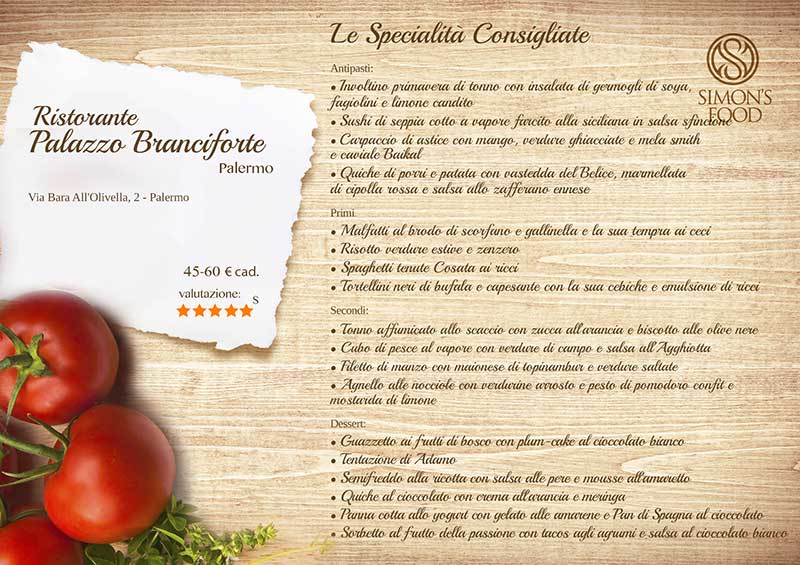 RistorRistorante Branciforte-menuante Branciforte-menu