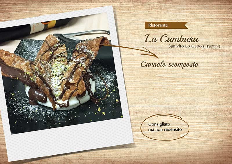 Ristorante La Cambusa - cannolo