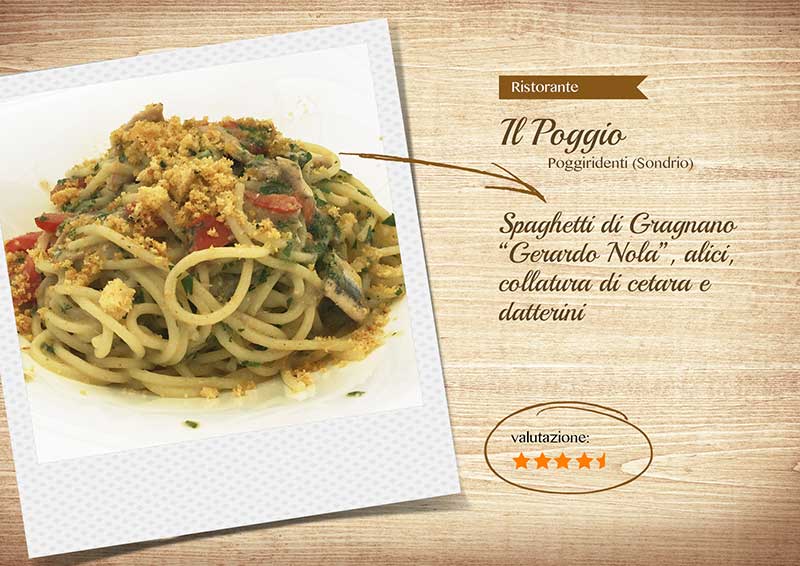 Ristorante il Poggio - spaghetti