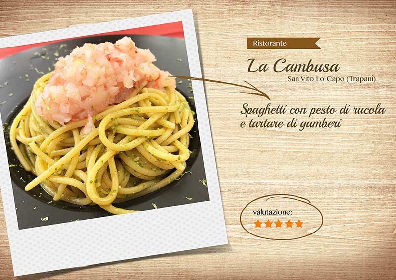 Ristorante La Cambusa - spaghettirucolaegamberi