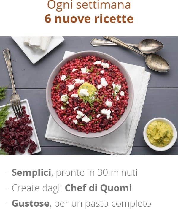 Ogni settimana 6 nuove ricette Ogni settimana 6 nuove ricette