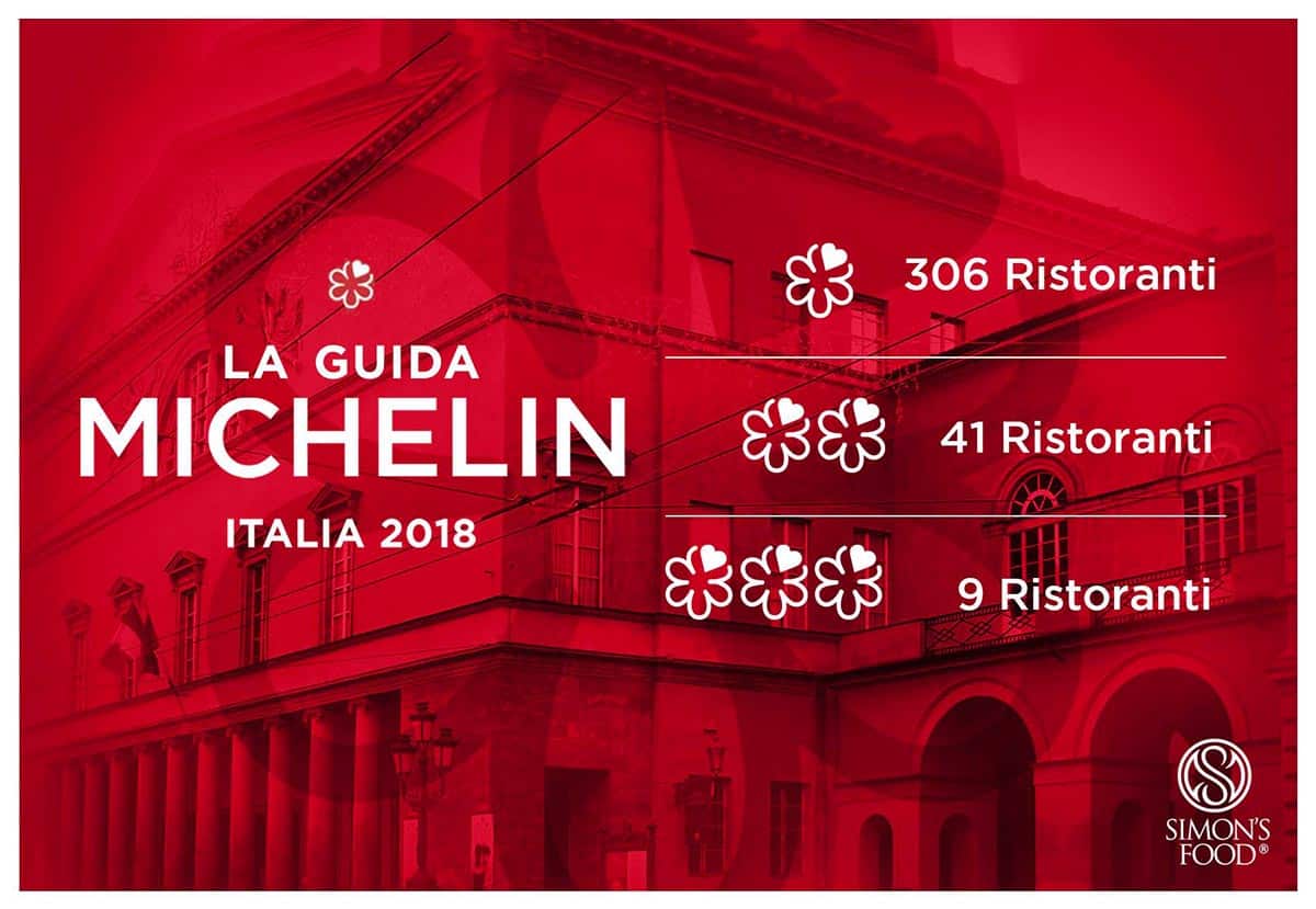 michelin italia 2018