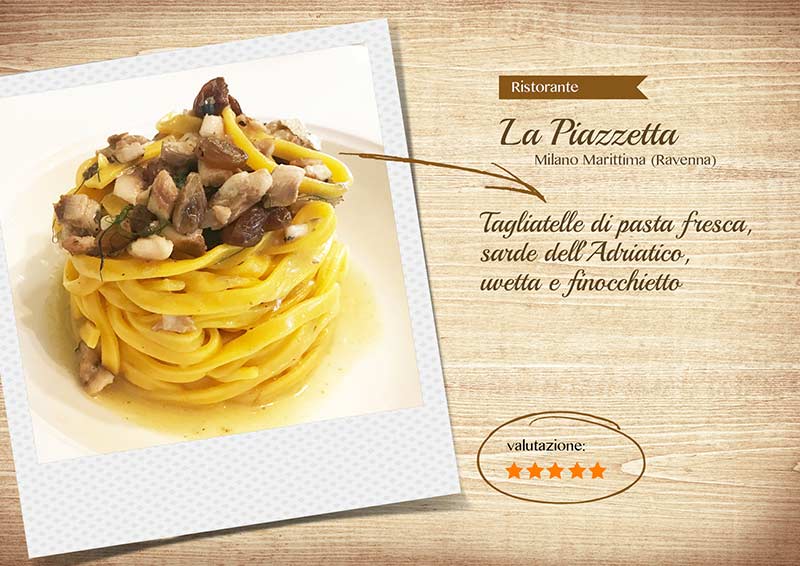 Ristorante La Piazzetta - tagliatelle-sito