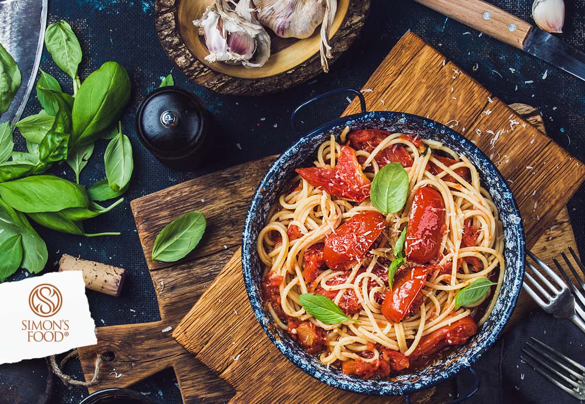 un piatto di pasta per la festa del papà