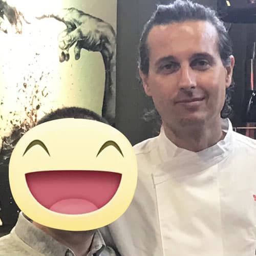 Lo chef Francesco Germani del ristorante Balthazar, St. Moritz. Concorrente del Reality Topchef 2016