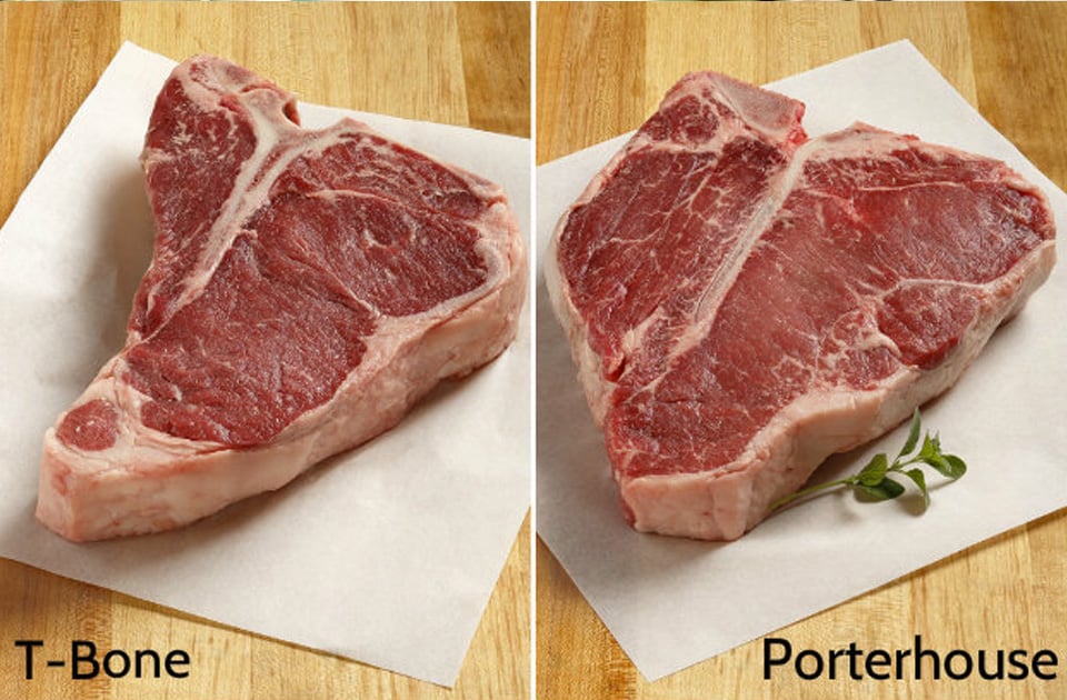 T-Bone vs Porterhouse