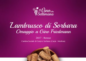 Rubrica vino - Cop - Lambrusco sorbara