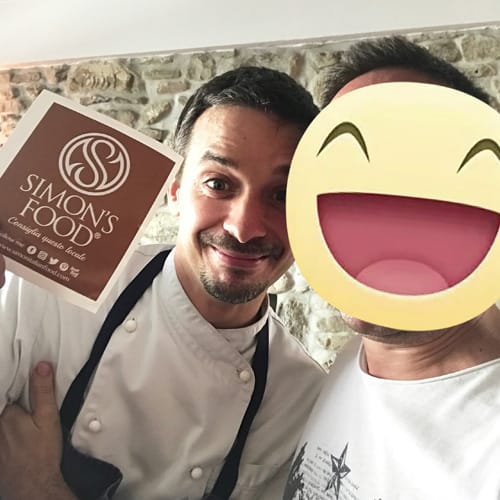 Lo chef Gianluca Gorini del ristorante iDa Gorini a San Piero in Bagno (Forli)