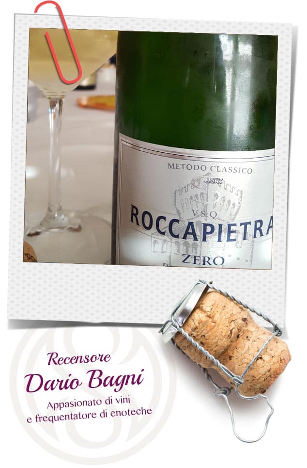 Roccapietra "Zero", blanc de noir pas dosè