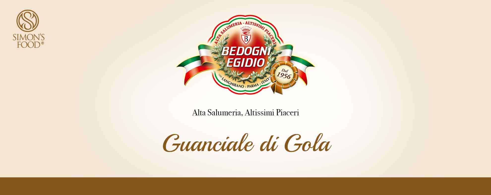 Prosciuttificio Bedogni - Guanciale di Gola