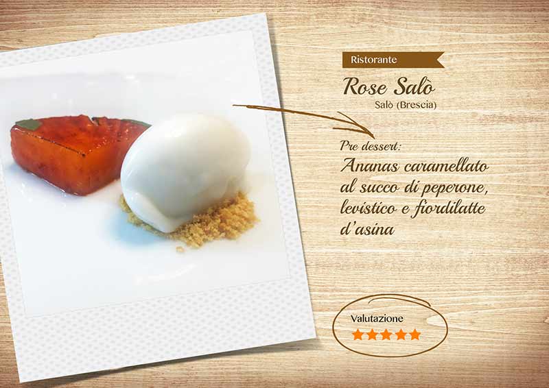 Ristorante Rose Salò - ananas caramellato