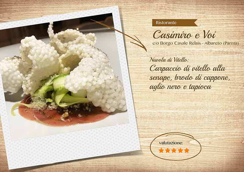 foto Ristorante Casimiro e voi, Carpaccio di vitello alla senape