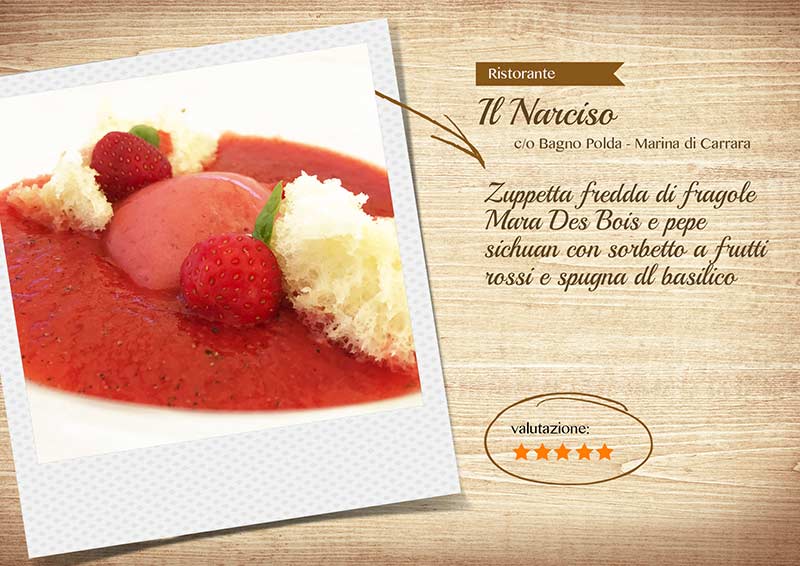 Ristorante Il Narciso -fragola-sito