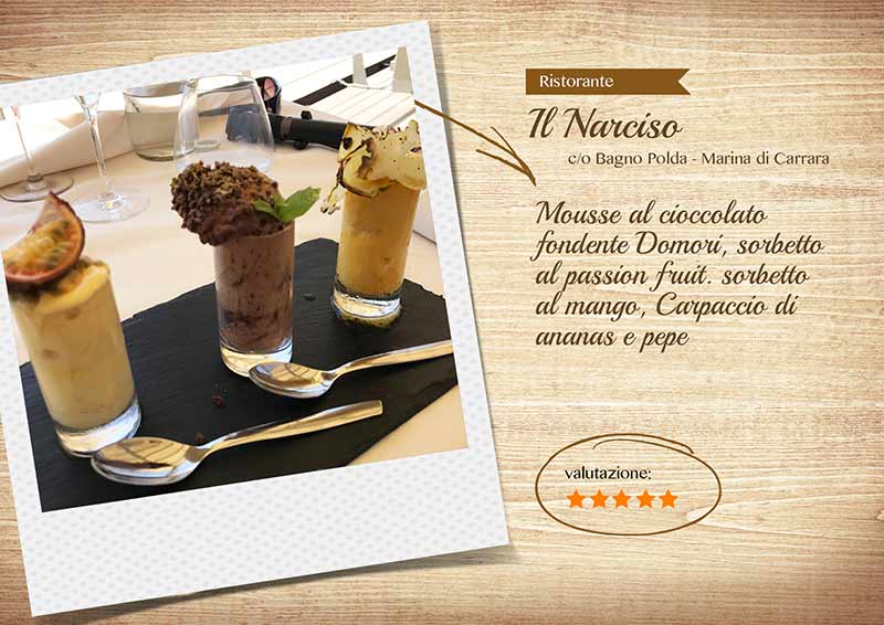 Ristorante Il Narciso -mousseesorbetti