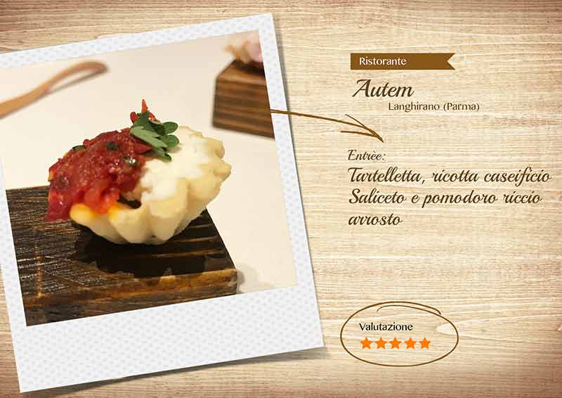 Ristorante Autem - tartellettaricotta