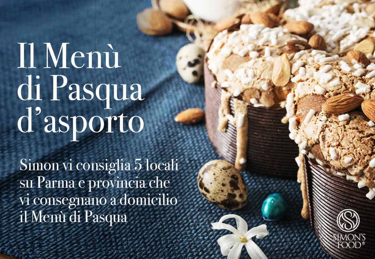 foto menù di Pasqua da asporto Simon consiglia