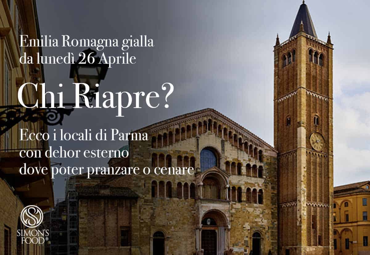 26 aprile torna la zona gialla in Emilia Romagna: Quali locali riaprono a Parma e Provincia