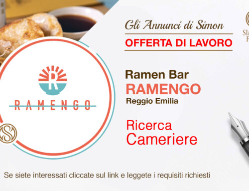 Cercasi Cameriere per “RAMENGO”, Ramen Bar a Reggio Emilia